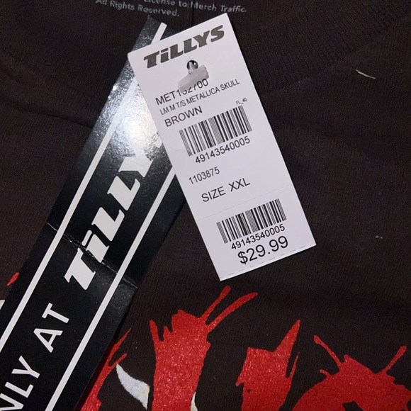 100% Cotton 2XL METALLICA SHIRT 🆕✅ - Picture 10 of 11